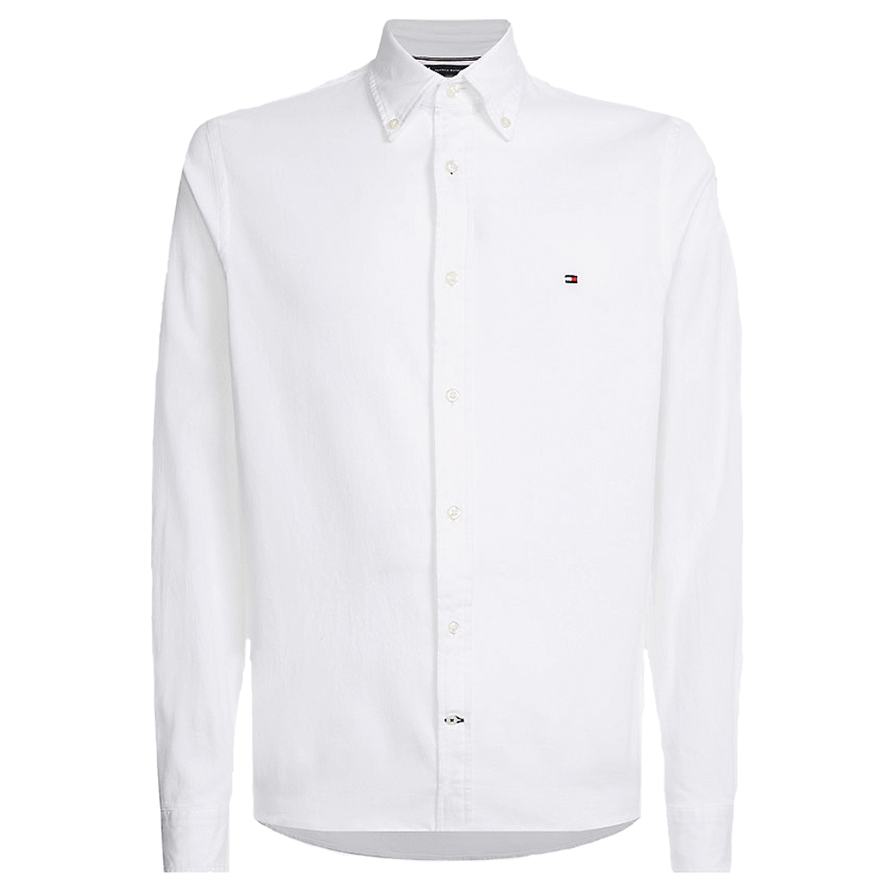 Tommy hilfiger dobby clearance shirt